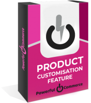 Product customisation feature