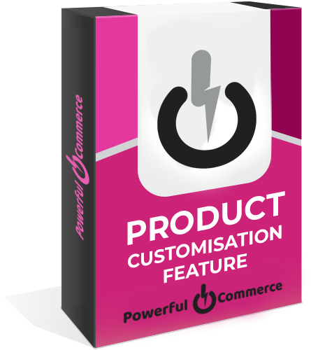 Product customisation feature