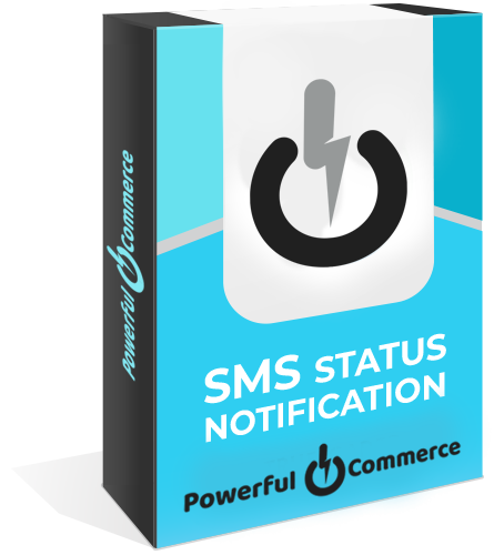 SMS status notification